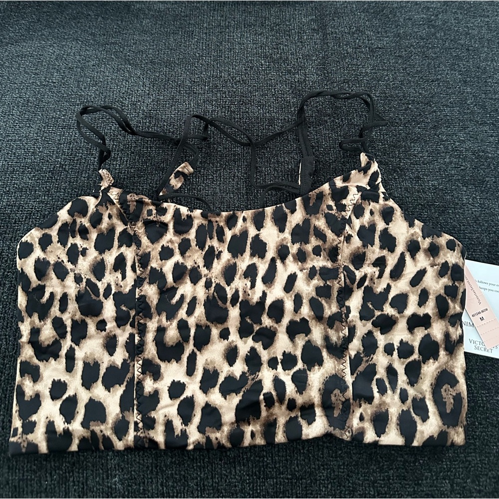 Victoria's Secret Leopard Print Sports Bra